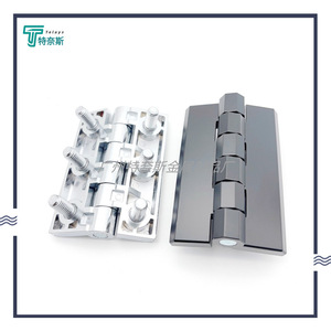 บานพับโลหะผสมสังกะสี Cl226-5A ขนาด 90x60 มม. แบบหกขา สำหรับงานหนัก บานพับตู้อุตสาหกรรมแบบหนา เปิดได้ 180 องศา - Product Image 5