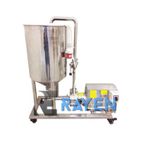 Équipement de production de dentifrice Émulsifiant Mélangeur pompe Cosmétique Crème Pommade Émulsifiant Homogénéisateur Émulsifiant Machine
