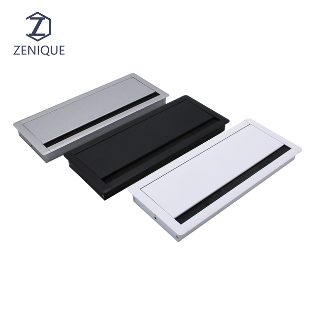 Office Table Cable Soft Closing Manager Furniture Sockets Grommets Hole Covers Box Organizer Desk Wire Cord Hider Management