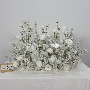 Reusable High Quality dbk flowers <b>aisle</b> <b>runner</b> Handmade Modern Welcome <b>aisle</b> Floral Decor for Wedding Entrance - Product Image 2