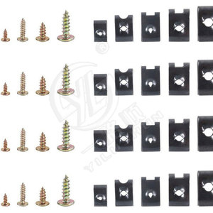Kit de Reparación de Fijaciones Automotrices Smooth Sailing, 170 Piezas, Tornillos Autorroscantes en Forma de U, Cabeza Plana Phillips - Product Image 4