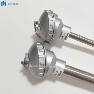 เทอร์โมคัปเปิลชนิด K WRN-122/WRN-132 หลอดเซรามิกคอรันดัม อุณหภูมิสูง 1300 องศา ℃   เซ็นเซอร์วัดอุณหภูมิเตาเผาอิฐแบบมัฟเฟิล - Product Image 6