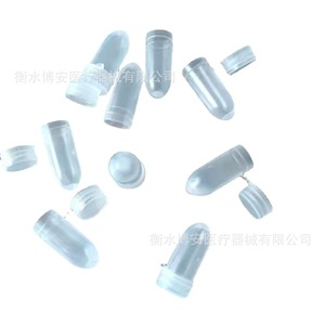 Pe <b>Capped</b> <b>Plastic</b> Capsule Shells 9mm Transparent With Flip Top For Storage Hebei - Product Image 2