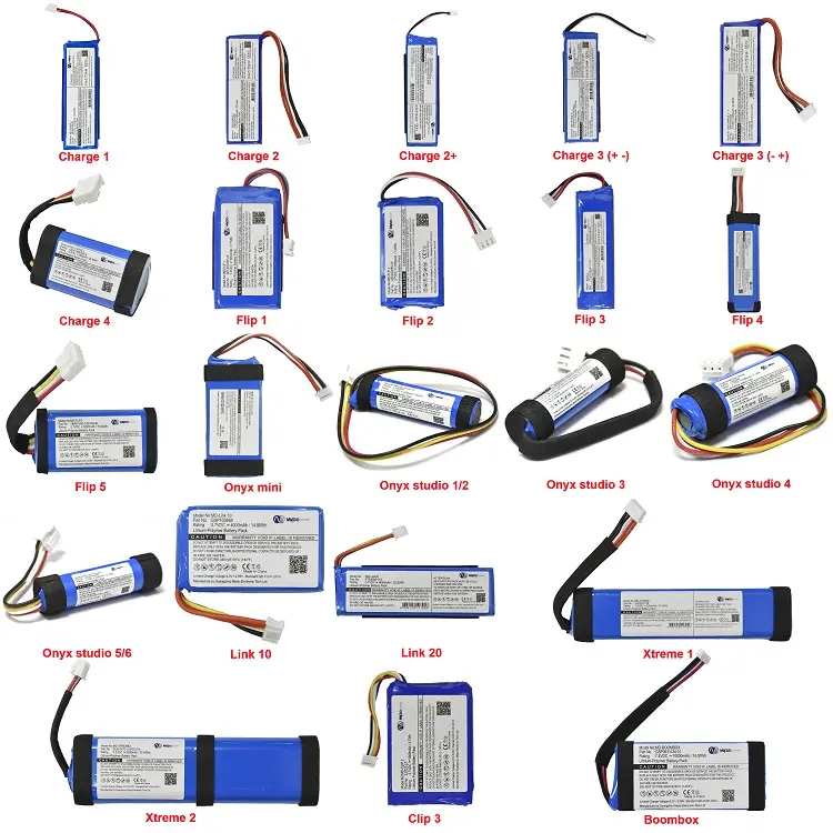 Batterie au lithium audio de qualité d'origine pour JBL flip 4 Xtreme party box boombox li-po batterie haut-parleur batteries pour Sony