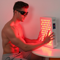 Panneau de luminothérapie LED infrarouge Sgrow 850 Nm, panneau de luminothérapie rouge