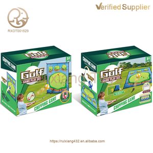 Ensemble de jeu de golf collant intérieur/extérieur pour adultes et enfants tapis de jeu d'écaillage pour jardin de jardin jouet de golf - Product Image 6