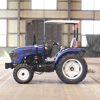Tracteur agricole 4x4 économique avec semoir, cultivateur de pelouse, chargeur arrière, 50 CV, 70 CV, 100 CV, avec certification CE
