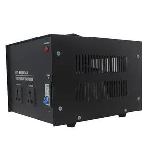 Bộ Chuyển Đổi Điện Áp Biến Áp 5000W 240V Sang 110V Bộ Chuyển Đổi Điện Áp 2 Phích Cắm