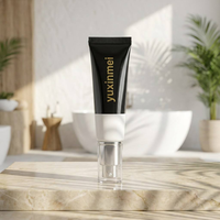 Tubes cosmétiques de luxe Yuxinmei D19-D25 pour crème contour des yeux, emballage aluminium/plastique, avec pompe applicatrice, 15ml-50ml, gamme complète