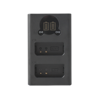 Chargeurs rapides pour batteries d'appareil photo, norme australienne, chargeur double fente BLN-1 DC pour OM D E M5 II E M1 Pen F E P5, chargeurs portables