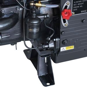 Moteur diesel monocylindre 4 temps Aokai ZS1100 pour machines agricoles, refroidi par eau, démarrage électrique, 1,473 L, 16,18 kW, 20/2200 - Product Image 2
