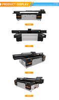 Imprimante à plat UV à double tête d'impression Ricoh DX7 4210x2000mm A3 Dx5 pour coques de téléphone, cartes, étiquettes, bois, PVC, cuir, verre
