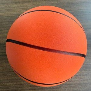 ลูกบาสเก็ตบอลเงียบแบบกำหนดเอง โลโก้ PU โฟม ลูกบาสเก็ตบอลเงียบ ขนาด 7 มินิ สำหรับเล่นในบ้าน ของเล่นเด็ก ลูกบอลเงียบ เด้งได้ - Product Image 1