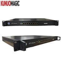 KUNUOMAGIC Otel Hastanesi Sistem Yazılımı Android TV/STB Dahili H.264 Video Kodlayıcı IRD 1080P HD Bulut Web Canlı Yayın/VOD Metal