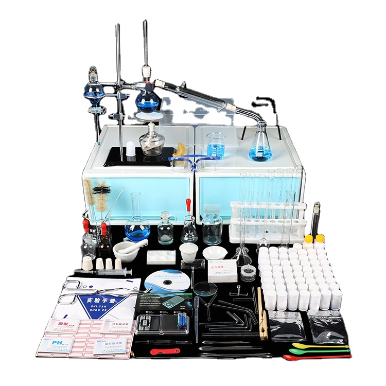 Maihun-kit educativo de ciencia personalizado, conjunto de vidrio de lujo para laboratorio químico