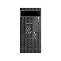 Boîtier pour PC Micro ATX JNP Mini tour centrale M-ATX avec refroidissement par ventilateur Boîtier de bureau en plastique USB3.0 et HD Audio