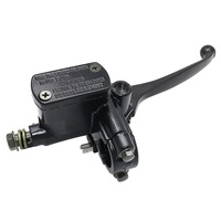 Pompe de frein universelle pour modification de moto, 22 mm, pompe supérieure droite, tige d'embrayage hydraulique pour moto