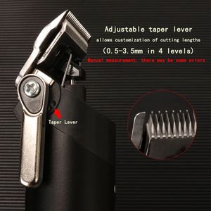 Kemei KM-1892 - Máquina Cortapelos Profesional Inalámbrica con Cuchilla Hueca, Batería de Litio de 2000 mAh, para Barbería, Recortadora Eléctrica - Product Image 6