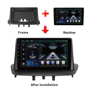 Autoradio tactile IPS 9 pouces BAIDAYU Android 13 avec CarPlay intégré, GPS, WiFi et aide au recul pour tableau de bord <span class=keywords><strong>Renault</strong></span> Megane 3 2008-2015 - Product Image 4
