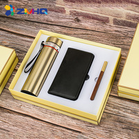 Set de Regalo Empresarial de Lujo, Taza de Vacío, Libreta, Kits Ejecutivos, Set de Regalo Promocional Corporativo con Caja