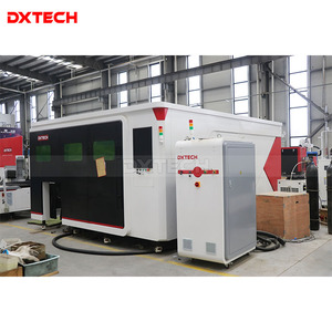 Máy Cắt <span class=keywords><strong>Laser</strong></span> Vỏ Bọc <span class=keywords><strong>Cnc</strong></span> Giá Thấp Nhất Dxtech Máy Cắt <span class=keywords><strong>Laser</strong></span> Sợi Kim Loại Tấm 1000W <span class=keywords><strong>1500x3000</strong></span> - Product Image 1