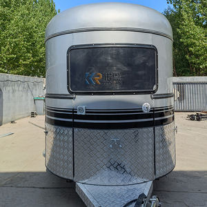 Remorque flottante de luxe pour 2 chevaux avec espace de vie, chargement direct, type carrosse - Product Image 4