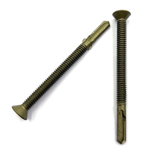 <span class=keywords><strong>Viti</strong></span> Autoperforanti da <span class=keywords><strong>Legno</strong></span> a Metallo 14X2-3/4" con Testa Torx/Phillips e Punta Svasata - Product Image 3