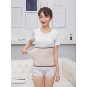 Ceinture de soutien thermique pour le ventre, taille unique, gris, en coton et élasthanne, pour hommes et femmes - Product Image 3