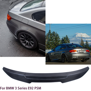 Aileron arrière en fibre de carbone style PSM pour BMW Série 3 E92 Coupé et E92 M3 2005-2013 - Product Image 2