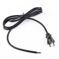American NEMA WD6 6 6-15P cordon d'alimentation à angle avant avec fils de câble secteur utilisé aux États-Unis marché américain 10A/13A/15A 250V