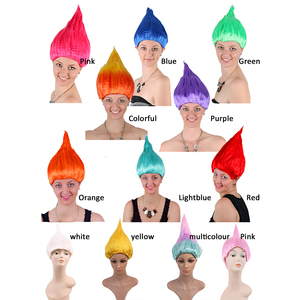 Perruques synthétiques colorées fantaisie pour femmes, pour cosplay, fêtes à thème, Halloween, Noël, déguisements - Product Image 2