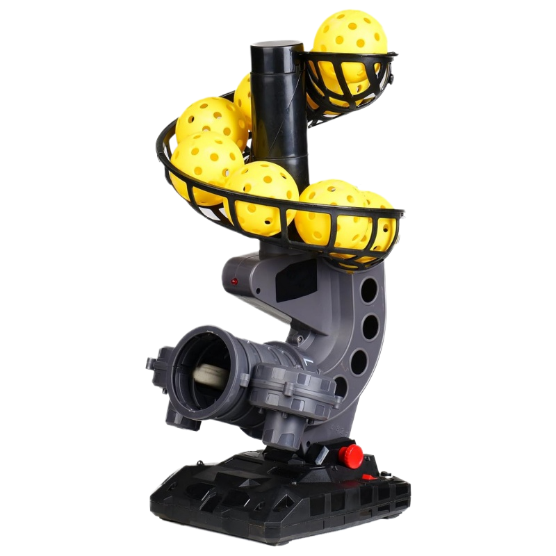 Lightweight Portable Design Includes 9 Pickleballs Powered Battery 4 Adjustable Angles Pickleball Machine