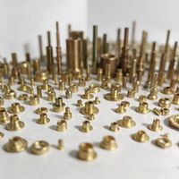 Œillets en laiton pour emboutissage à froid, rivets creux de petit diamètre pour PCB, mini taille, électronique environnementale, conformes REACH