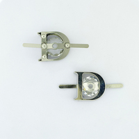 Vente chaude D mot creux chaussures pour femmes clip strass bijoux chaussure boucle chaussures pour femmes accessoires