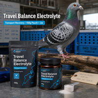 Poudre d'électrolytes pour pigeons de course pour la récupération post-course, la réhydratation rapide et le soutien énergétique – Marque privée, OEM, Usine source