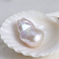 Perles baroques d'eau douce de qualité AAAA, 19 mm, blanches, naturelles, pour la fabrication de bijoux