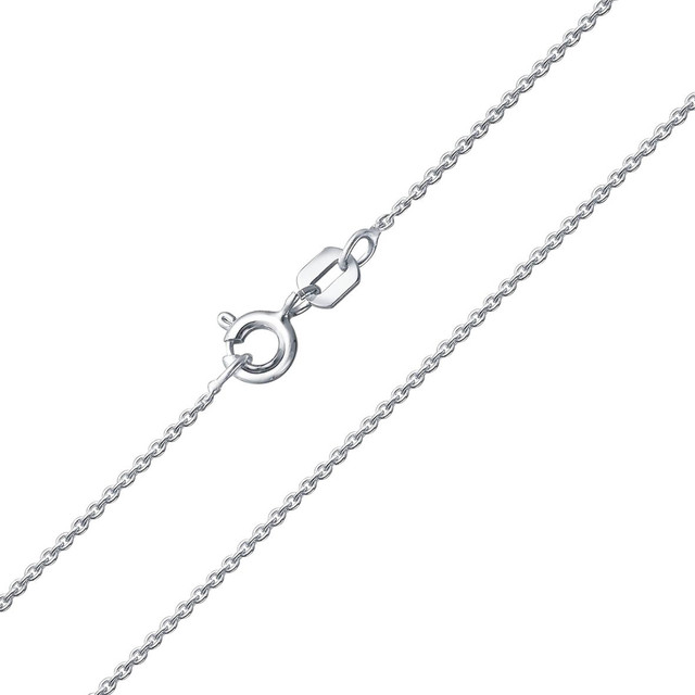 Cable Chain Necklace 18K Gold Cable Chain Necklace 18K White Gold Chains