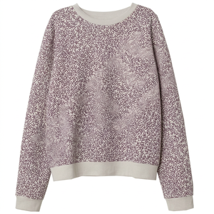 Men's Printed Sublimated 100% Cotton <b>Waterproof</b> Plus Size Knitted Fleece Sweatshirt - Product Image 1