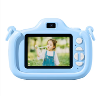 Kamera Anak Y24 Desain Karton Silikon Kamera Video Digital Anak Layar HD 1080P dengan Flash Kamera Anak untuk Anak Laki-laki Perempuan