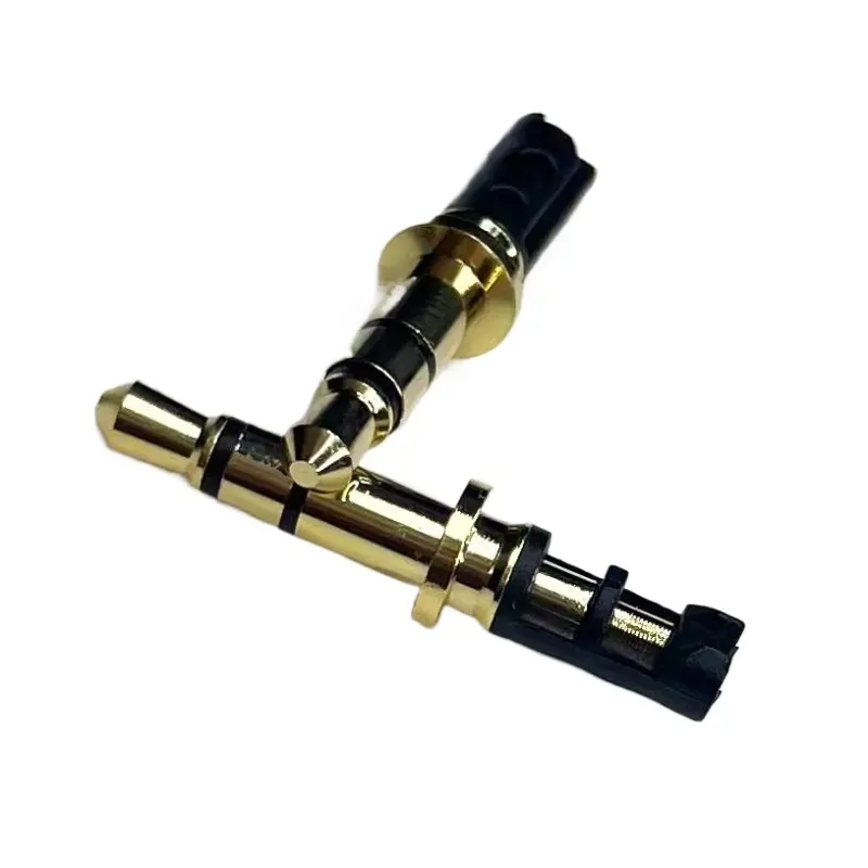Hot Sale High Quality Gold 3.5mm Stereo 24L Dc Power Jack Plug Connector Microphone Plug Headphone Plug