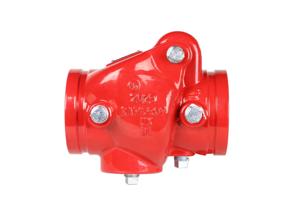 Clapet anti-retour à bride en fonte ductile PN10 PN16 ANSI DIN pour conduites industrielles d'eau, d'huile et d'eaux usées 3 - Product Image 4