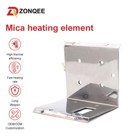 Chauffe-bande électrique industriel 230V 45mm en mica pour machine de moulage par injection