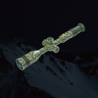 Lunette thermique de chasse 640x512 avec enregistrement vidéo, vision nocturne, imagerie thermique 1-4x avec Wi-Fi