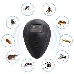Dernier répulsif à ultrasons à contrôle électronique répulsif intérieur Plug Play antiparasitaire pour chambre, cuisine, salon - Product Image 2
