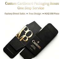 Caja de Papel Plegable Resistente, Reciclable y Ecológica de Alta Gama, Color Dorado y Plateado, Impresión Personalizada, Juego de Regalo para las Fiestas