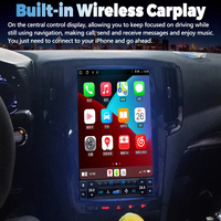 Écran tactile Android 15 de 13,8 pouces pour autoradio Infiniti G35 G37 2003-2015 avec Carplay, navigation GPS et lecteur multimédia vidéo