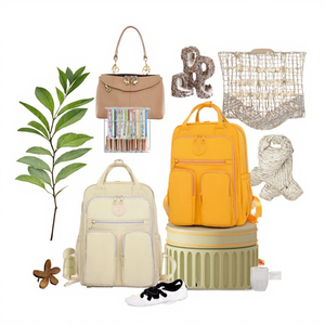 กระเป๋าเป้ผ้าอ็อกซ์ฟอร์ดสำหรับใส่ผ้าอ้อมเด็ก ปี 2025 แบบสั่งทำพิเศษ ความจุขนาดใหญ่ กันน้ำ ซับในโพลีเอสเตอร์ ปิดด้วยซิป สำหรับสุภาพสตรี/คุณแม่ - Product Image 3