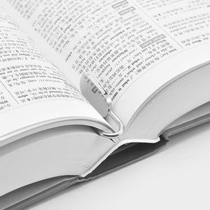 Swan Neck Oval Metal <b>Book</b> Marker Hanger Clip Reading Page Holder Zinc Alloy Bookmark Stationery Office Supply Gift - Product Image 6