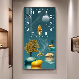 Orologio Artistico Personalizzabile Fatto a Mano in Stile <span class=keywords><strong>Art</strong></span> Deco, Decorazione per Soggiorno - Product Image 1