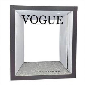 Boîte de photomaton avec 2 portes et toile de fond pour séances photo avec appareils photo reflex, smartphones et iPad lors de fêtes - Product Image 1